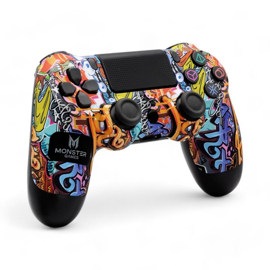 Control Inalámbrico Monster Stroke PS4/Bluetooth Multicolor