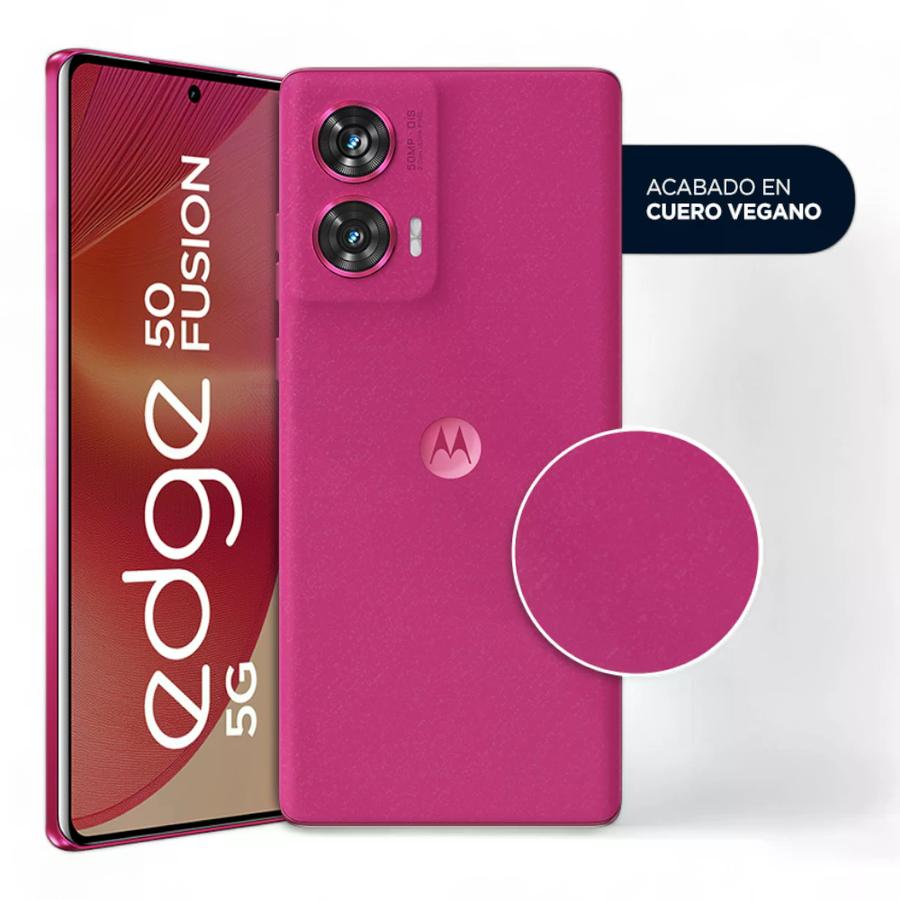 Celular Motorola Edge 50 Fusión 8/256GB Rosa