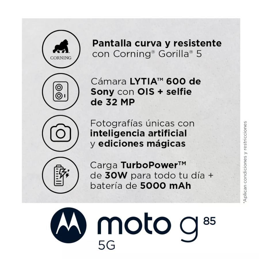Celular Motorola G85 8/256 GB Azul Eléctrico