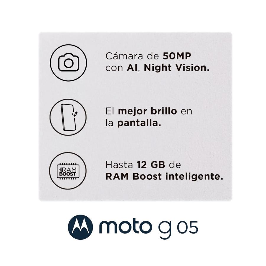 Smartphone Moto G05 4+64GB Verde
