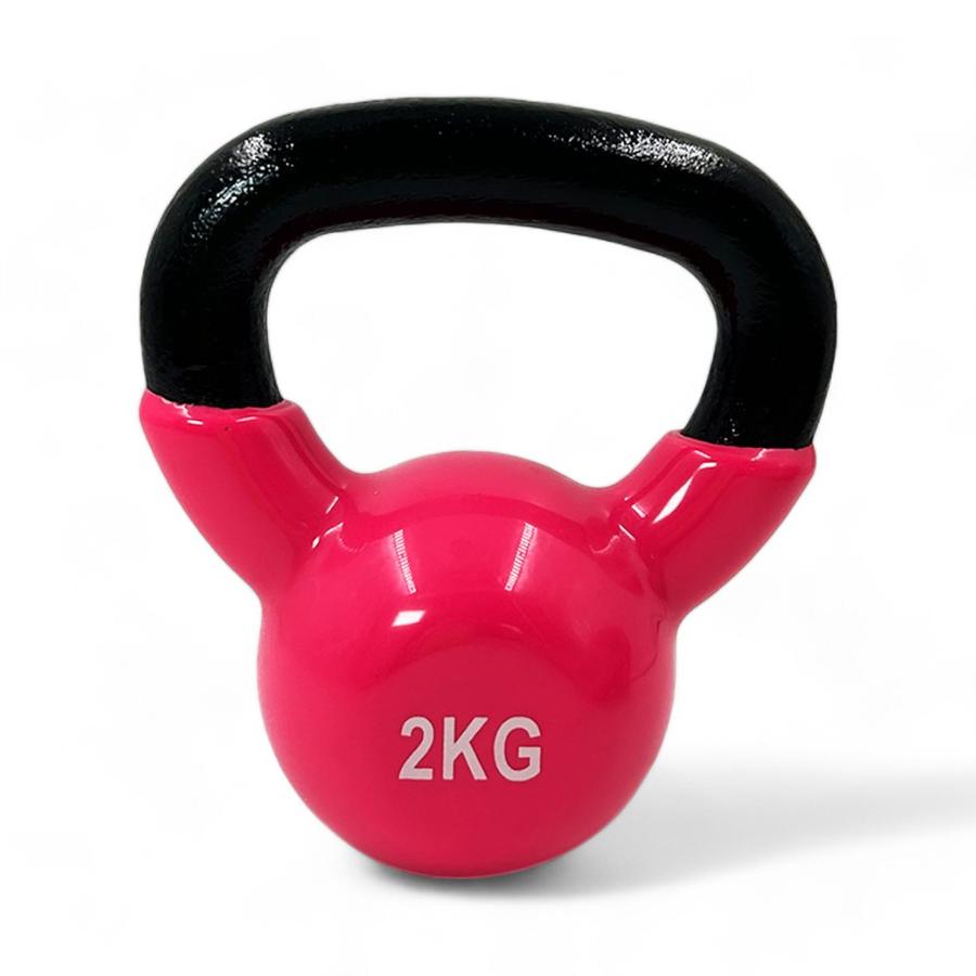 Pesa Rusa Kettlebell Muuk 2 Kg Rosado