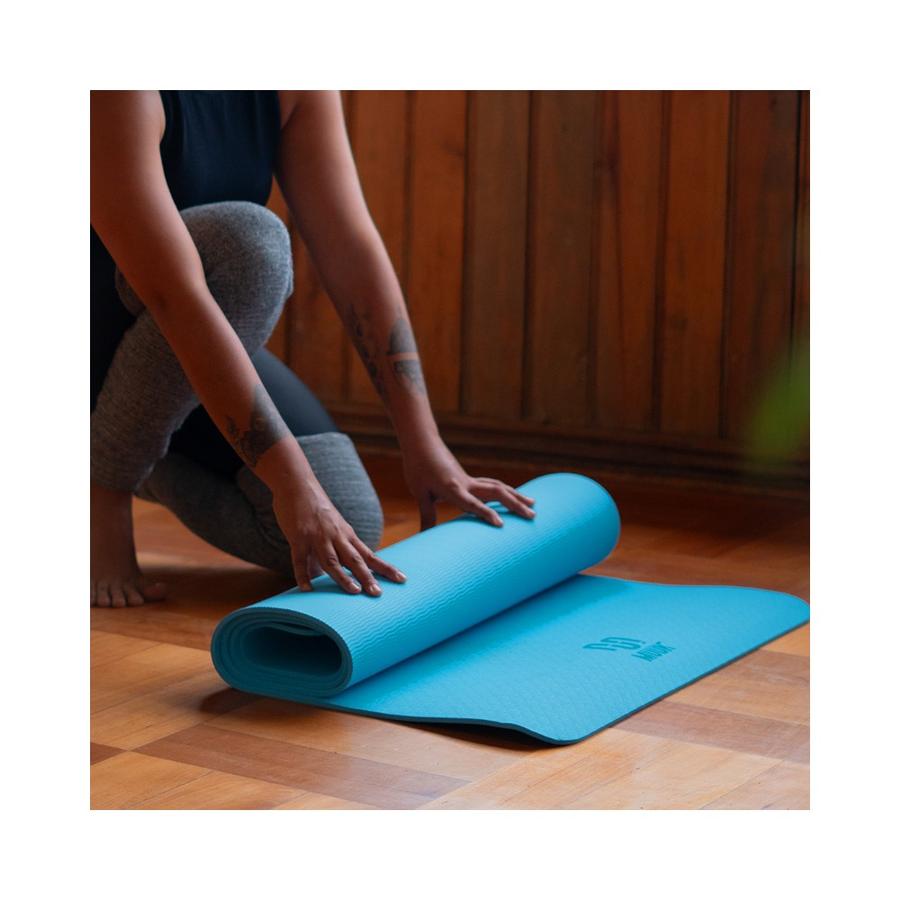 Mat De Yoga Muuk TPE 8Mm 183 Cm Celeste