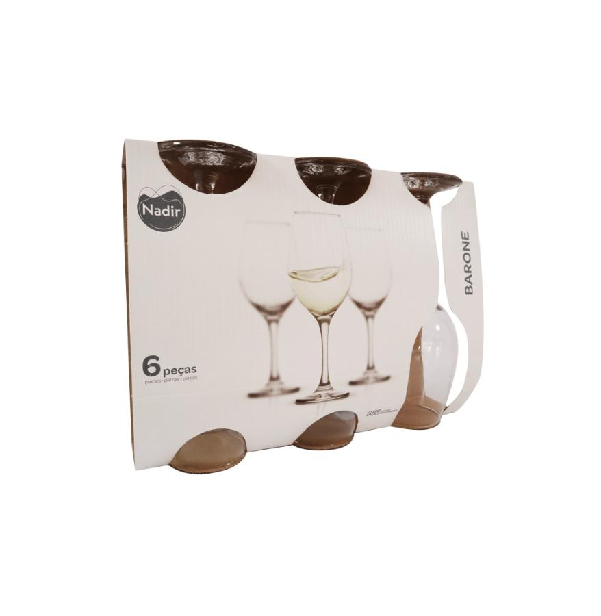 Set 6 Copas Barone 190 Ml Display