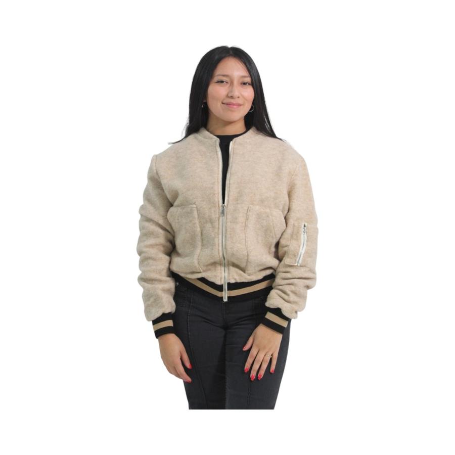 Chaqueta Minth Beige Distrito Italiano