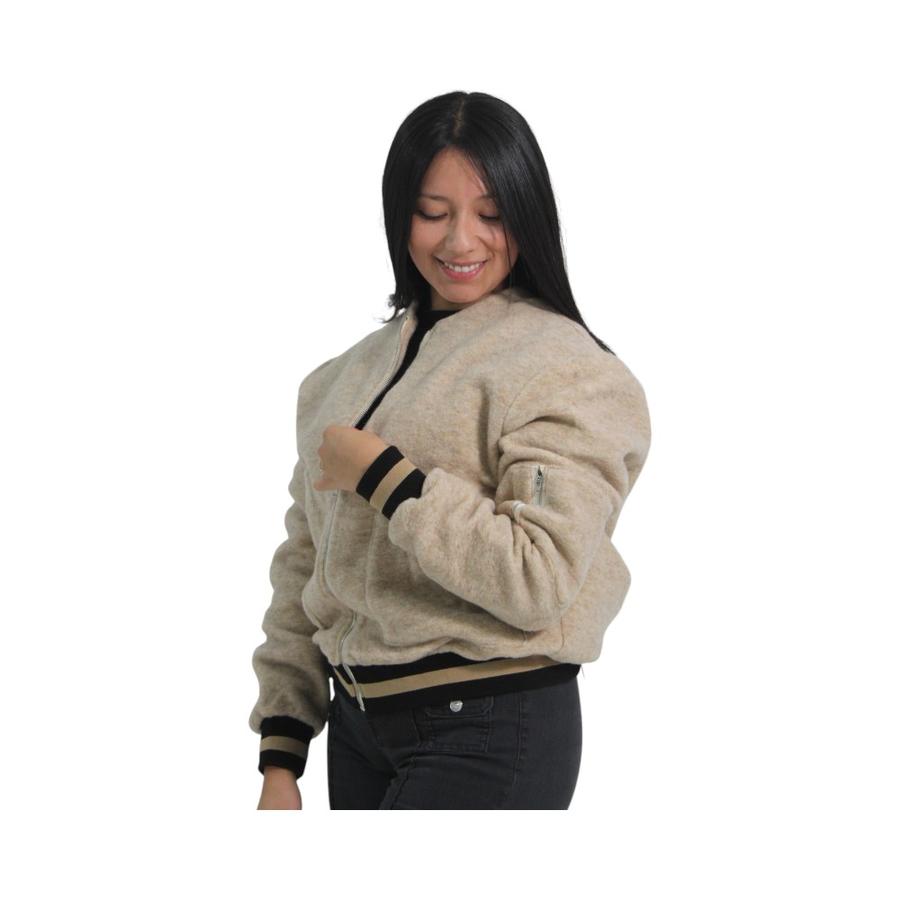 Chaqueta Minth Beige Distrito Italiano