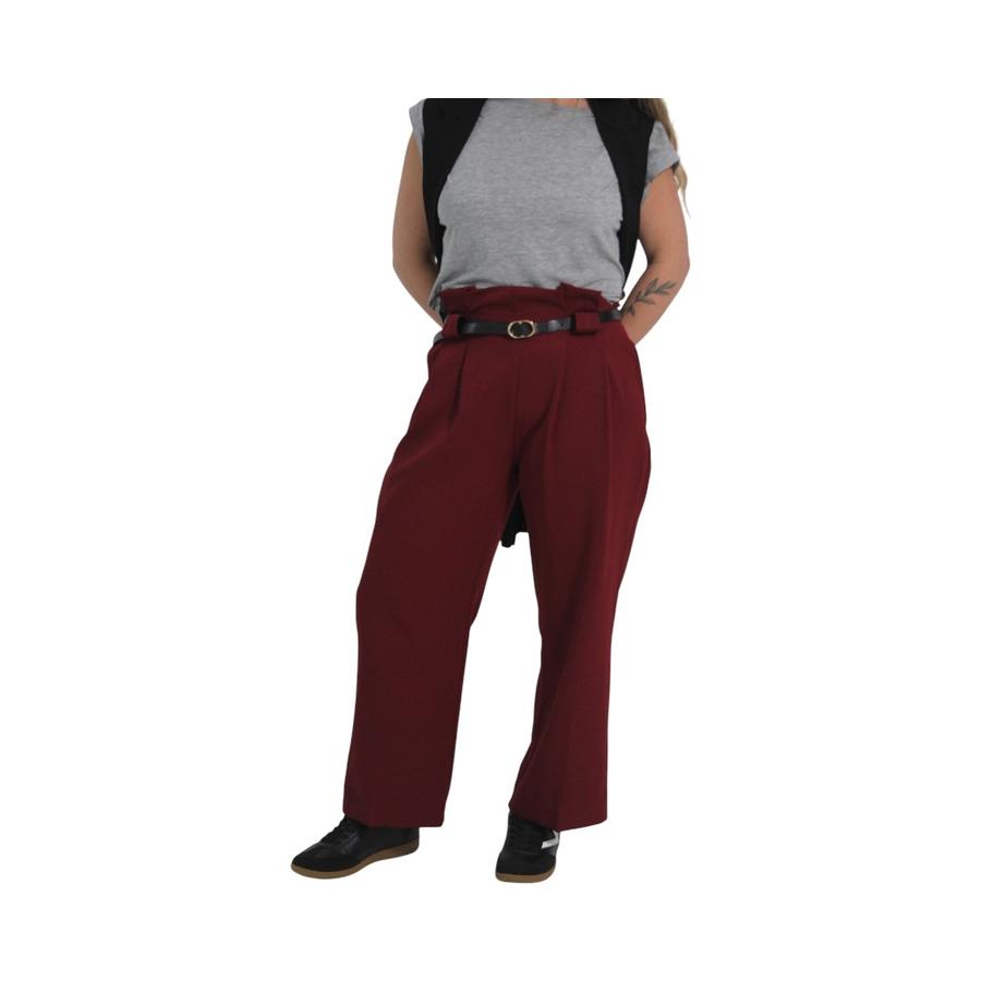 Pantalón Vainilla Rojo Distrito Italiano