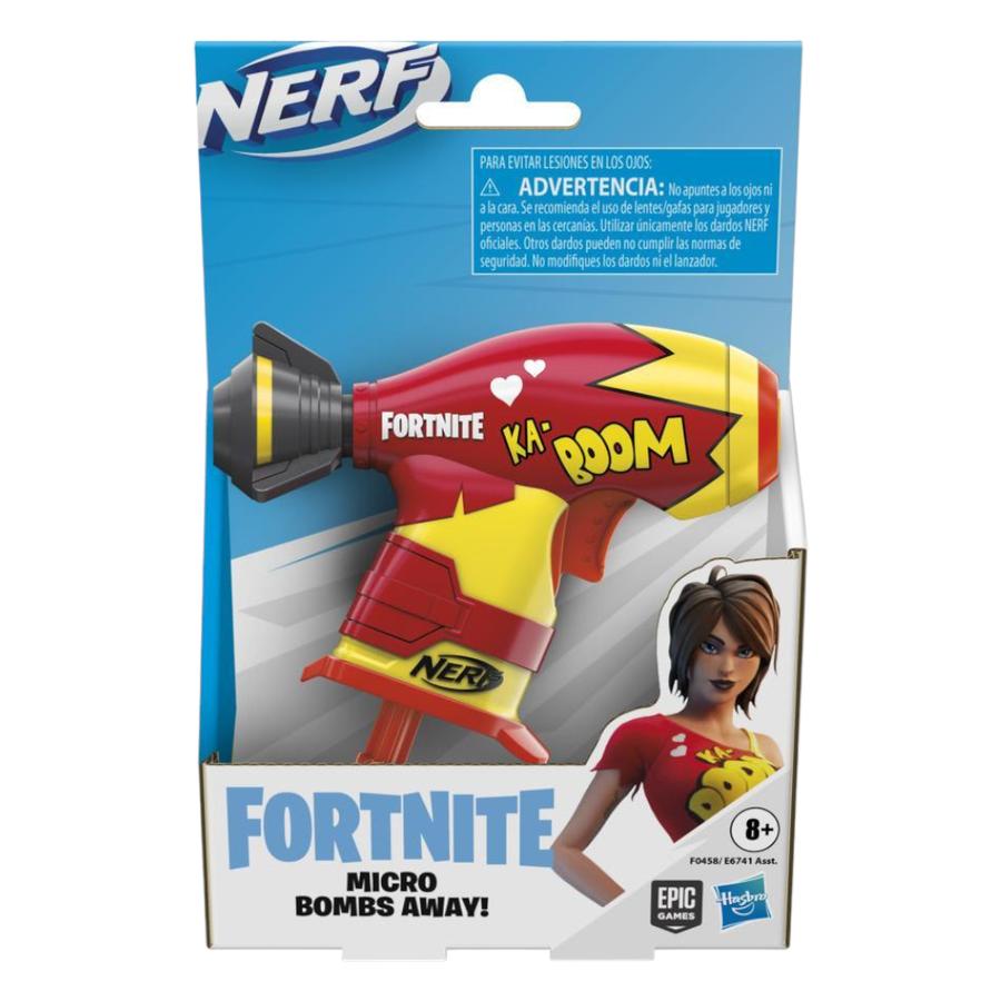 Pistola Nerf Microshots Fortnite