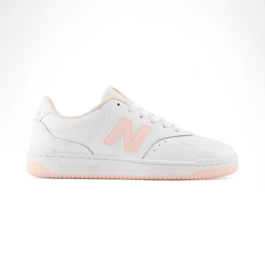 Zapatillas Urbanas Mujer New Balance 480 Blanco/Rosado