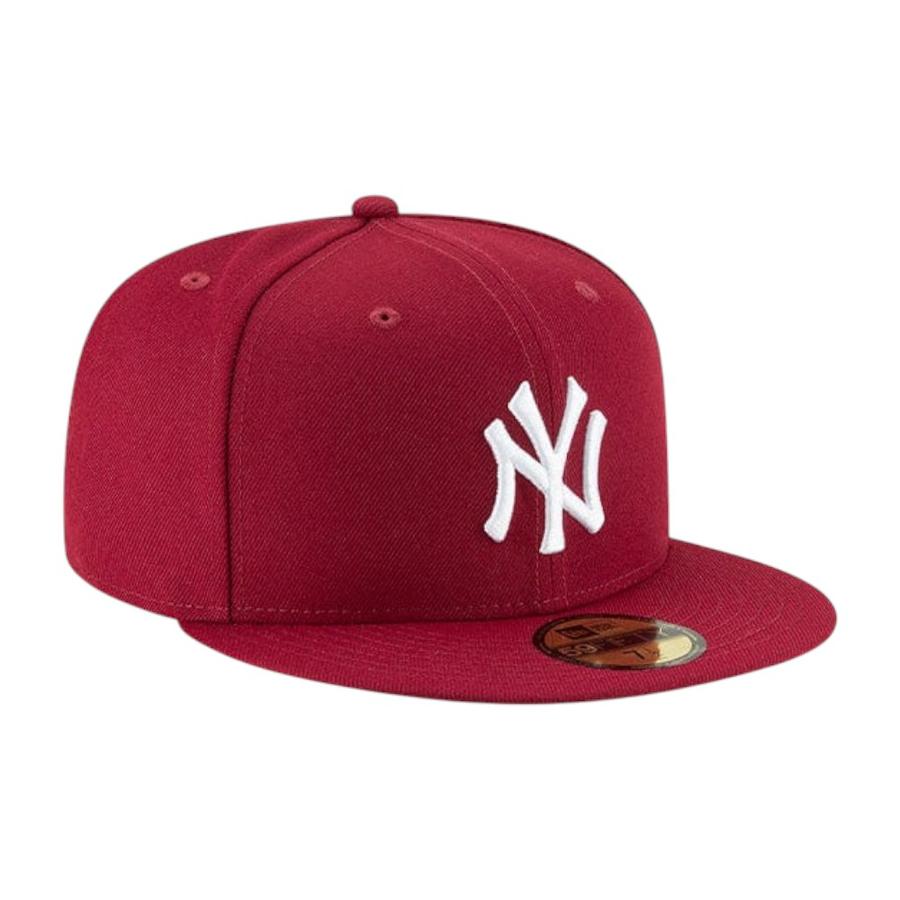 Jockey New Era Mlb 5950 New York Yankees Burdeo