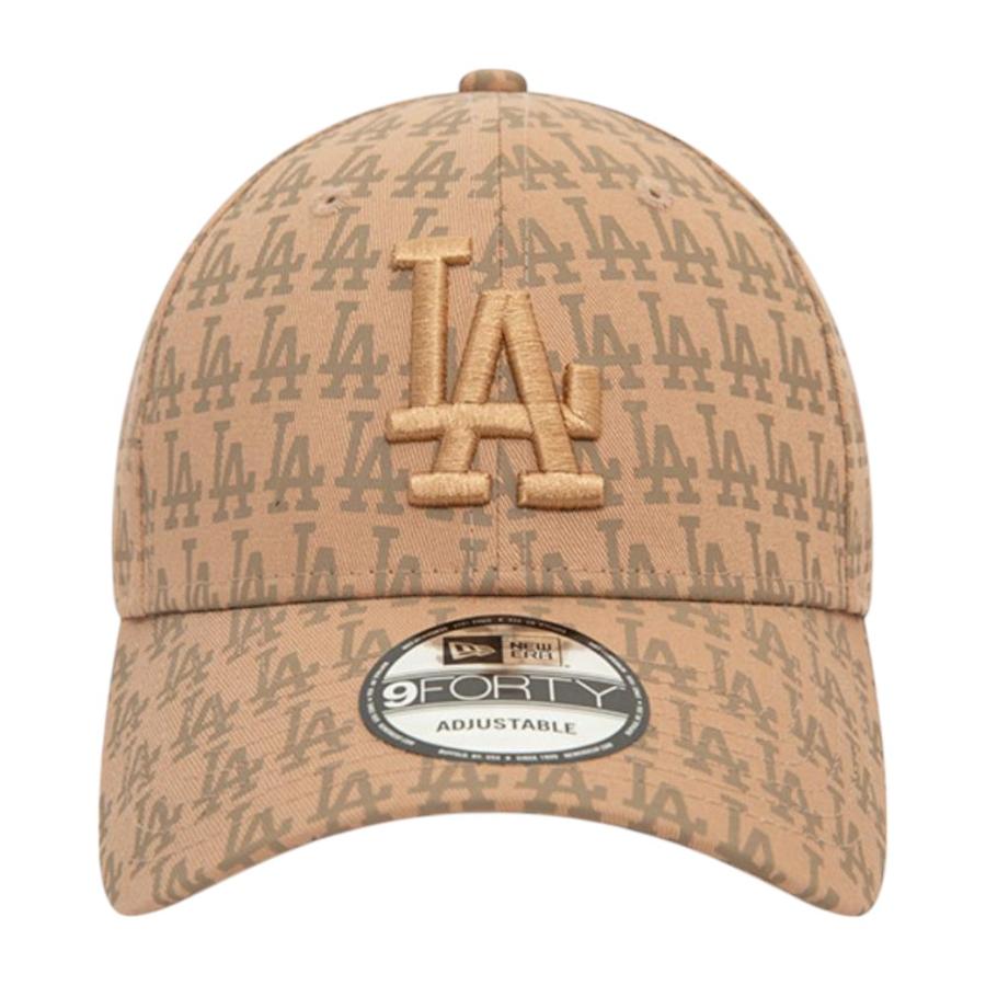 Jockey Unisex New Era Los Angeles Monogram 9Forty Beige