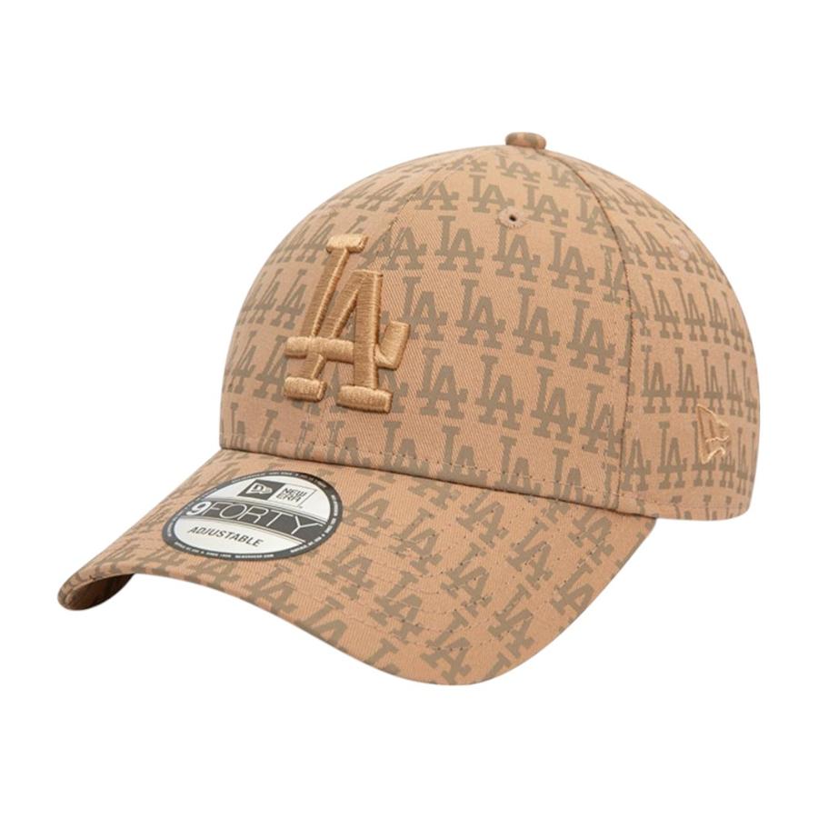 Jockey Unisex New Era Los Angeles Monogram 9Forty Beige