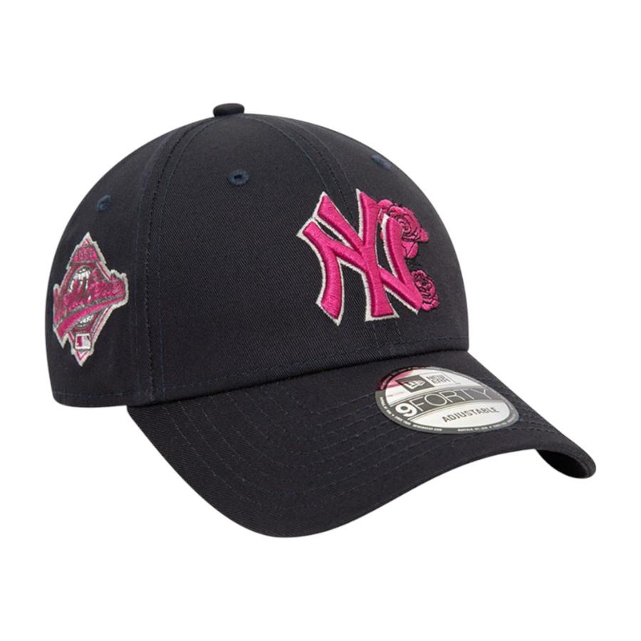 Jockey New Era 9Forty New York Yankees Mlb Flower Icon Azul