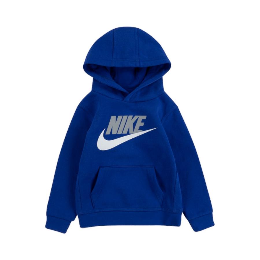 Poleron Deportivo Niño Nike Kids Club Hbr Azul