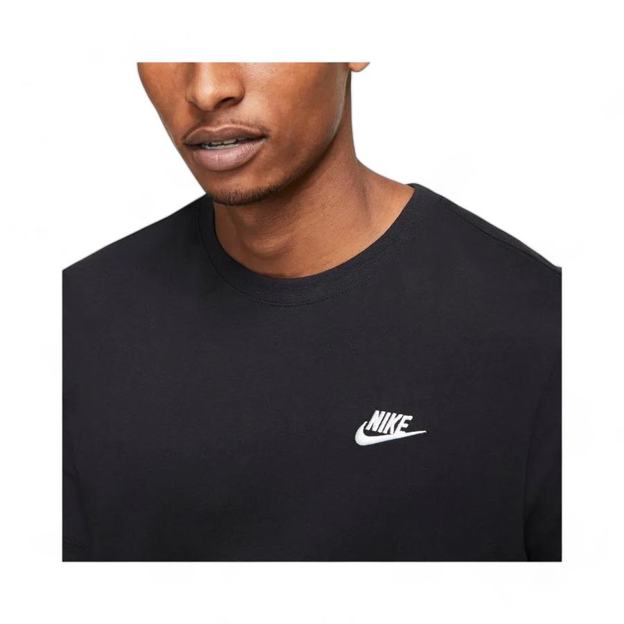 Polera Hombre Nike Sportswear Club Negro
