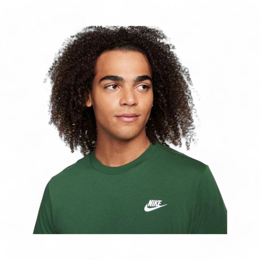 Polera Hombre Nike Sportswear Club Verde