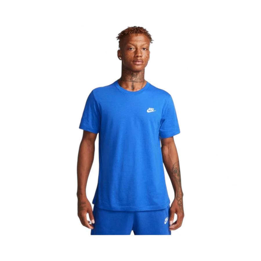 Polera Hombre Nike Sportswear Club Azul