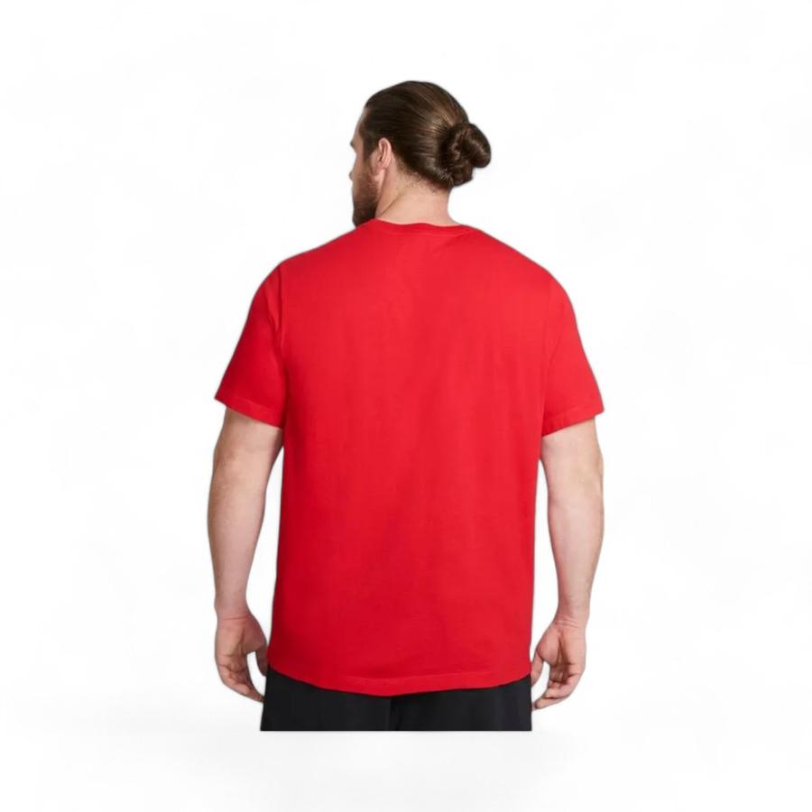Polera Deportiva Hombre Nike Club Rojo