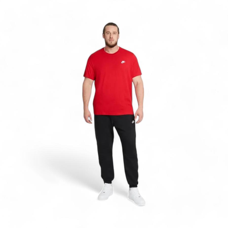 Polera Deportiva Hombre Nike Club Rojo