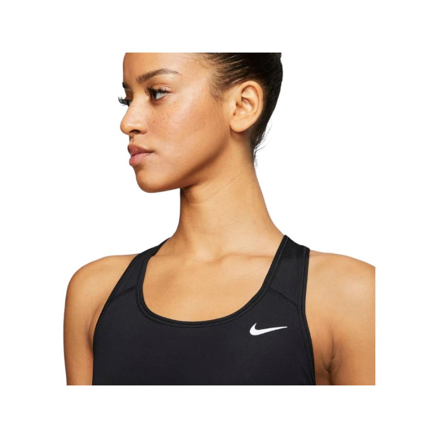 Peto Deportivo Mujer Nike Dri-FIT Swoosh Negro