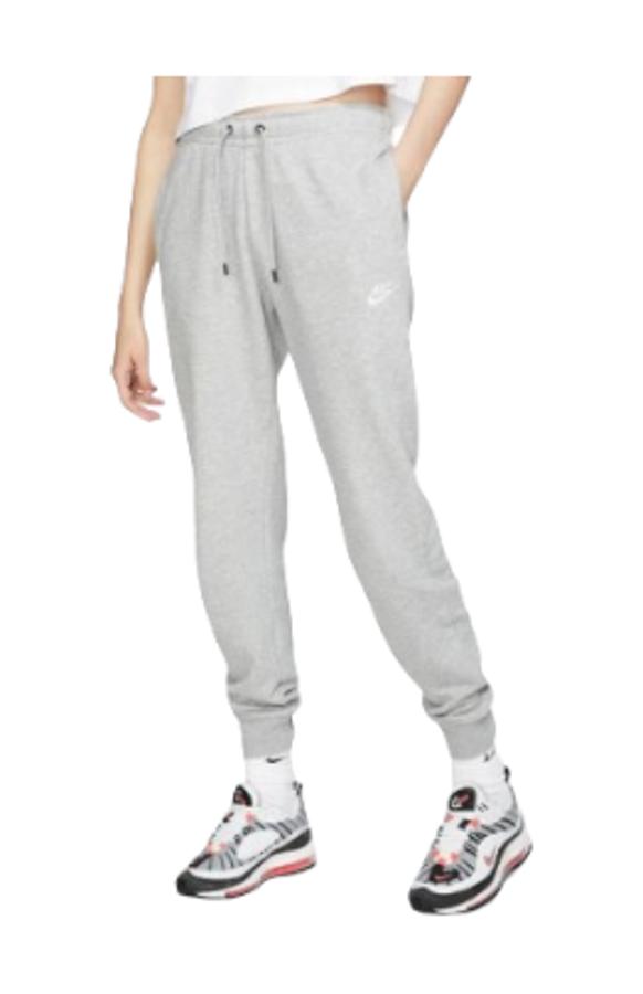 Pantalon Buzo Mujer Nike Essential Gris