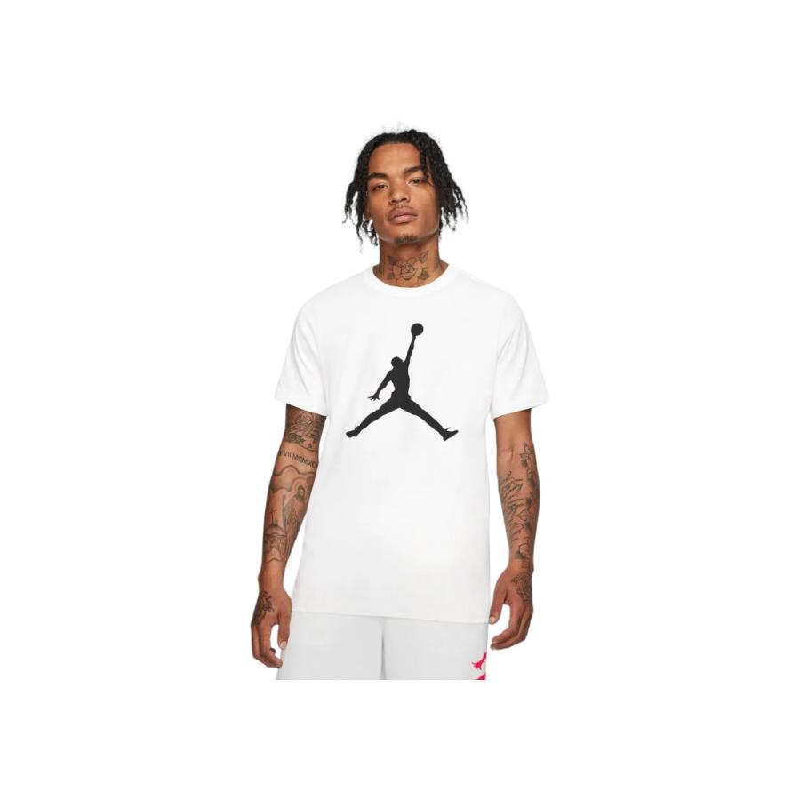 Polera Urbana Hombre Nike Jordan Jumpman Blanco