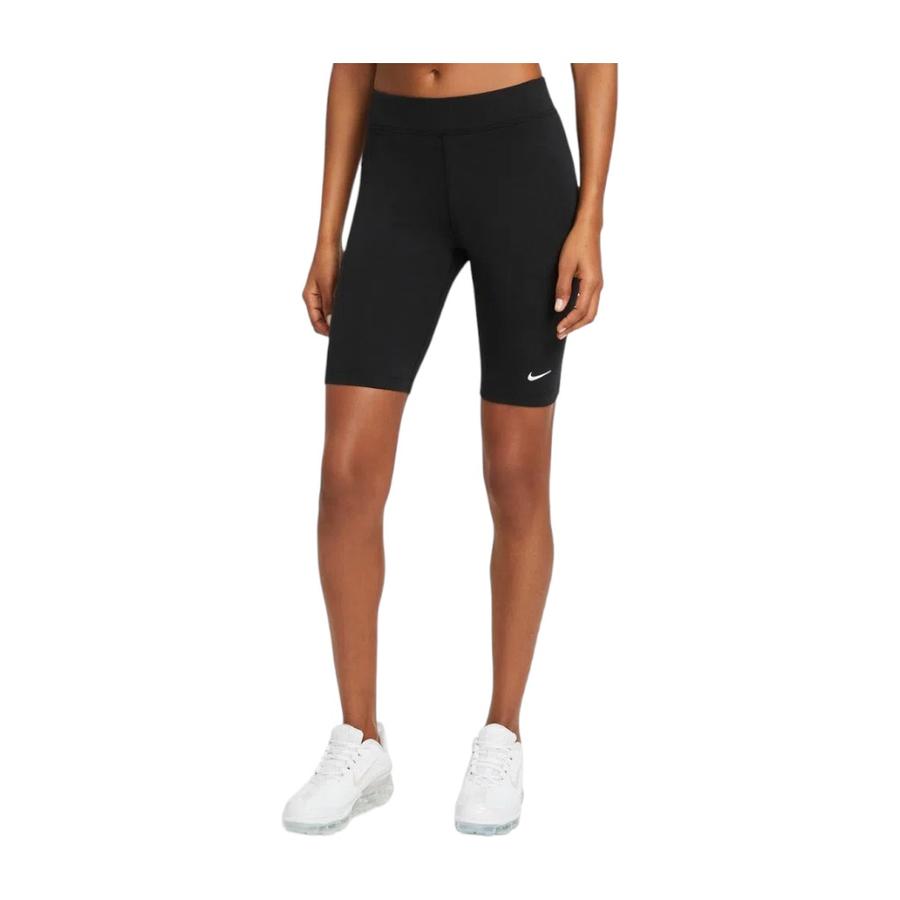 Calza Biker Deportiva Mujer Nike Essential Negro