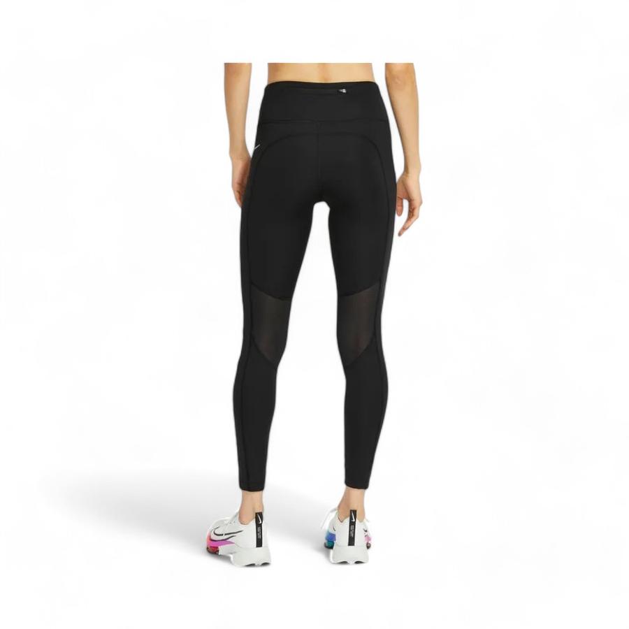 Calzas Mujer Nike Epic Fast Tiro Medio Negro