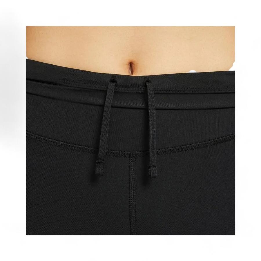 Calzas Mujer Nike Epic Fast Tiro Medio Negro