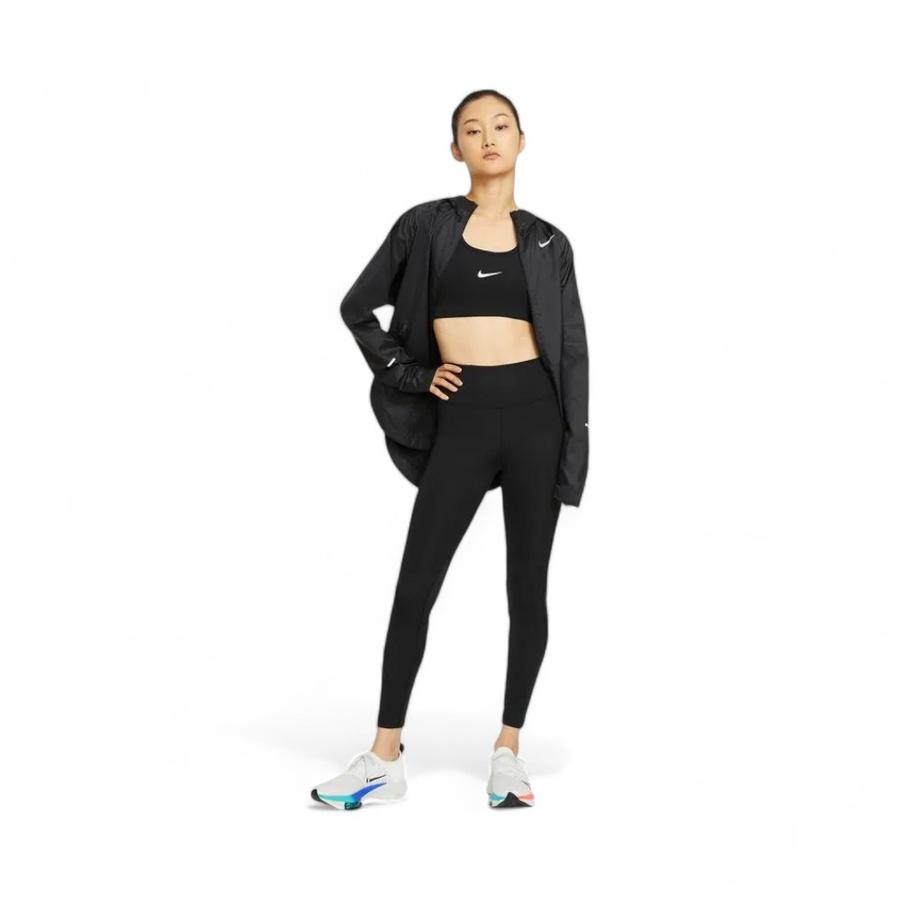 Calzas Mujer Nike Epic Fast Tiro Medio Negro