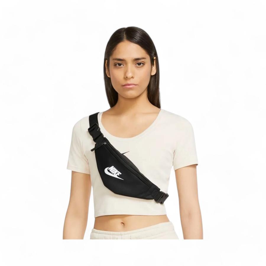 Banano Unisex Nike Heritage Pequeño Negro
