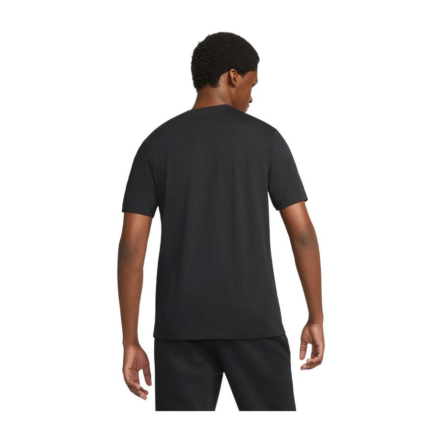 Polera Deportiva Hombre Nike Swoosh Negro