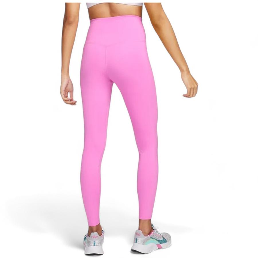 Calza Deportiva Mujer Nike One Tiro Alto Rosado