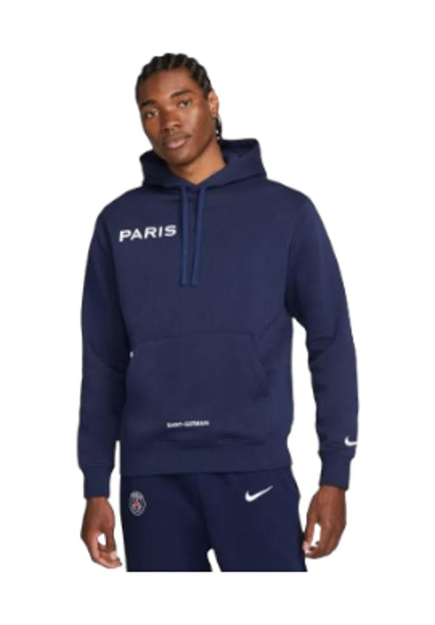 Poleron Deportivo Hombre Nike Paris Saint German Club Azul