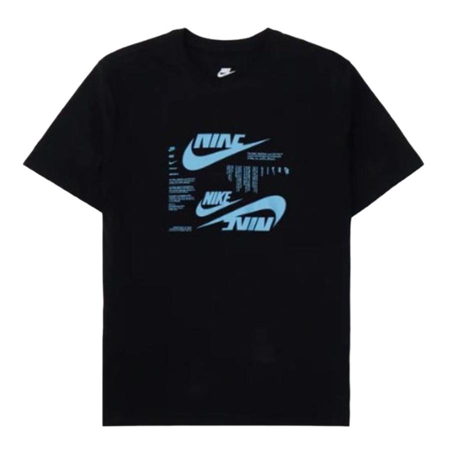 Polera Nike Estampada Hombre Negro