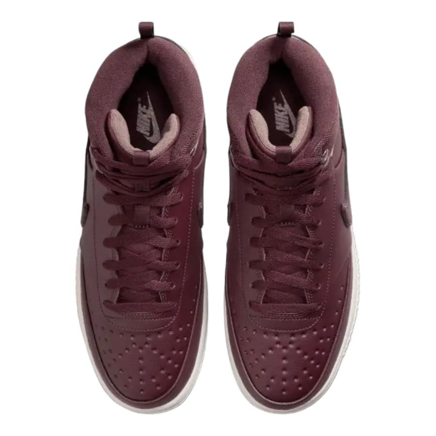 Zapatillas Nike Court Vision Mid Winter Hombre Burdeo