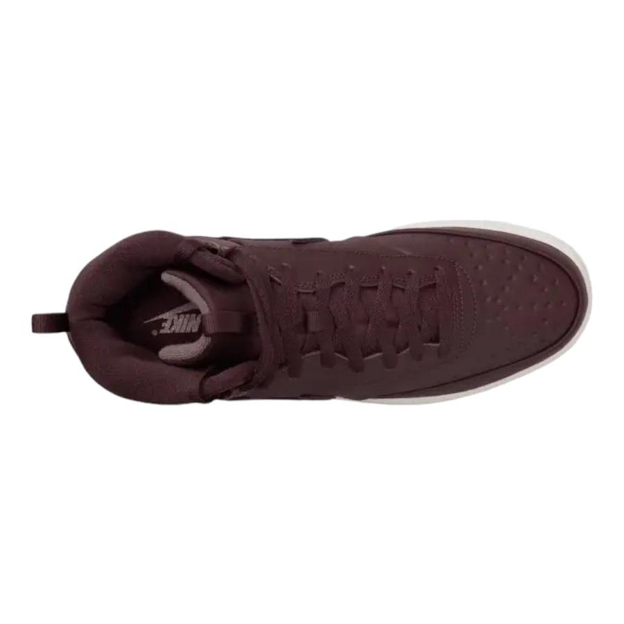 Zapatillas Nike Court Vision Mid Winter Hombre Burdeo