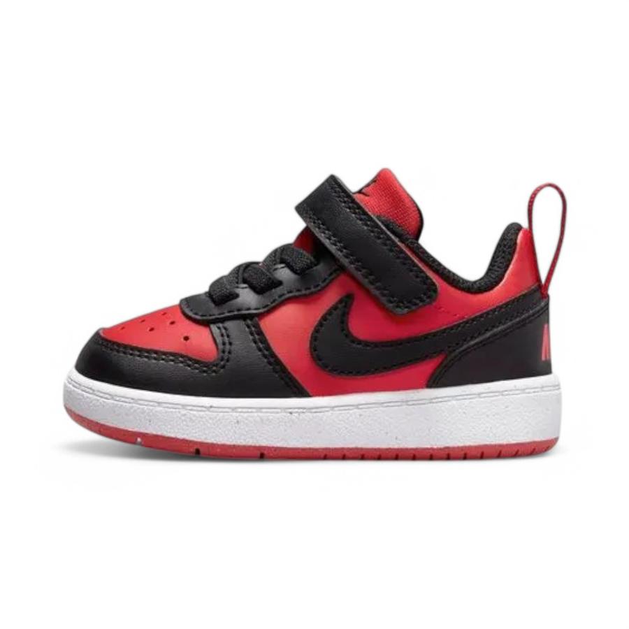 Zapatillas Niños Nike Court Borough Low Recraft Rojo/Negro