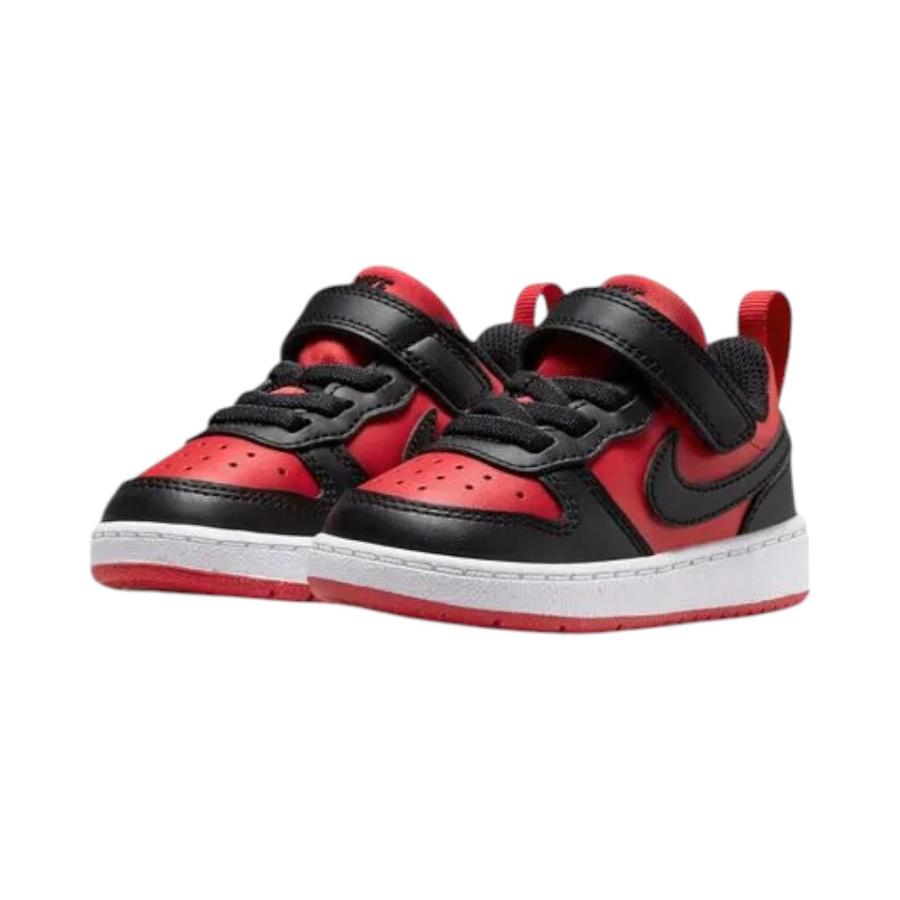 Zapatillas Niños Nike Court Borough Low Recraft Rojo/Negro