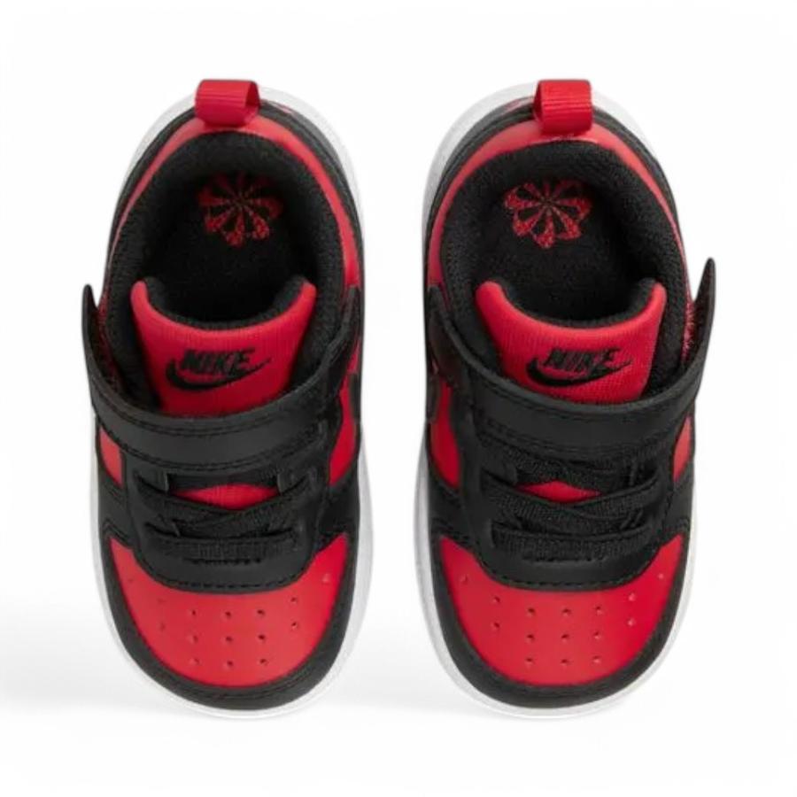 Zapatillas Niños Nike Court Borough Low Recraft Rojo/Negro