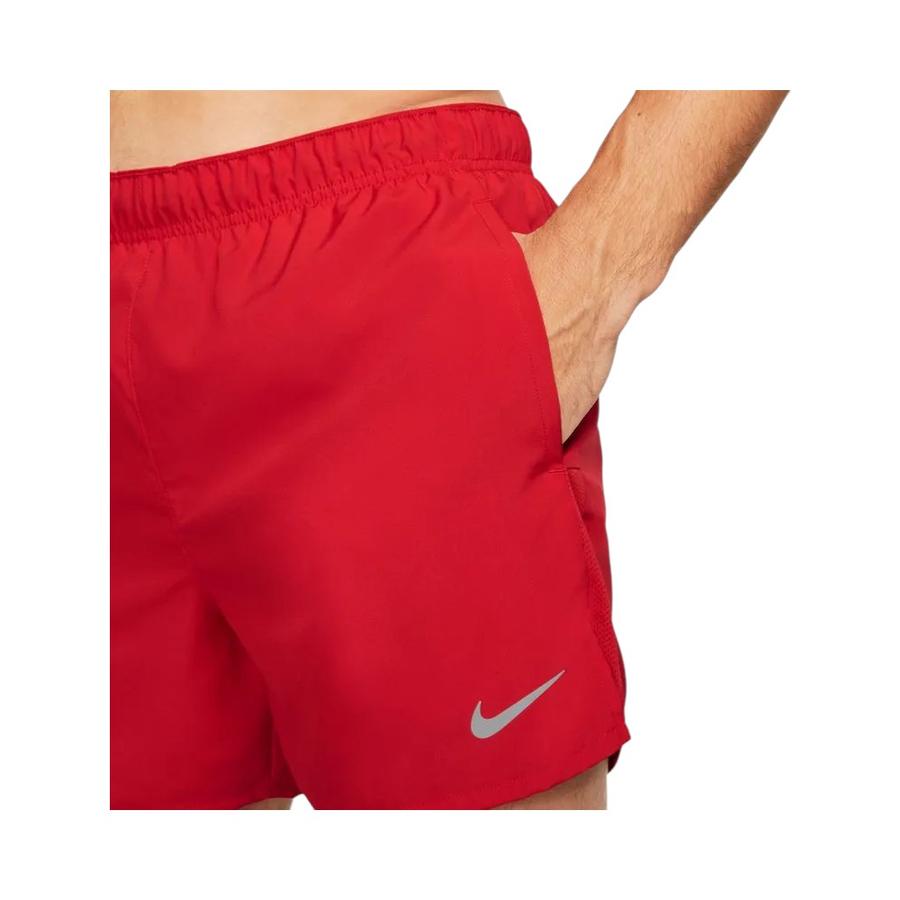 Shorts Running Hombre Nike Challenger Rojo