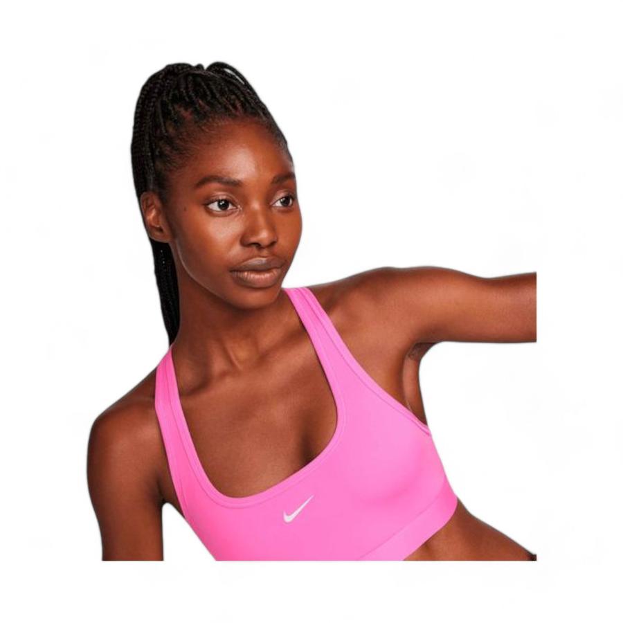 Peto Deportivo Mujer Nike Swoosh Light Support Rosado