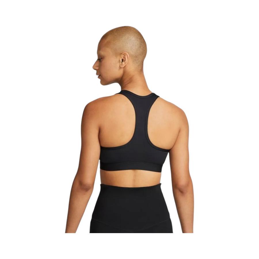 Peto Deportivo Mujer Nike Swoosh Medium Support Negro