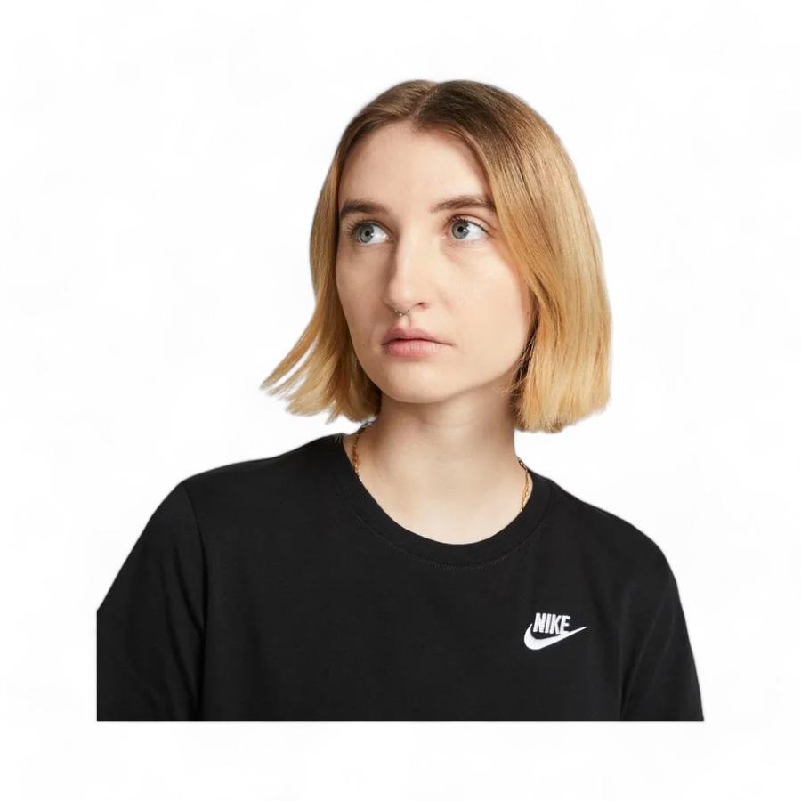 Polera Mujer Nike Sportswear Club Negro