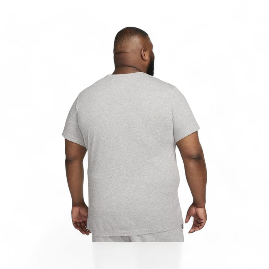 Polera Deportiva Hombre Nike Dri-Fit Manga Corta Gris