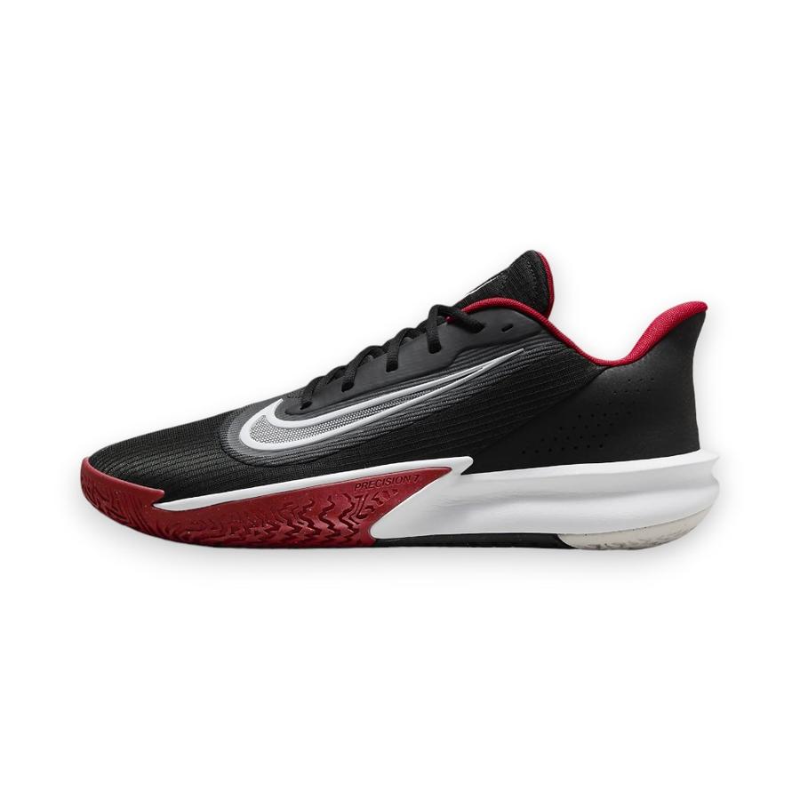 Zapatillas Básquetbol Hombre Nike Precision 7 Negro/Rojo