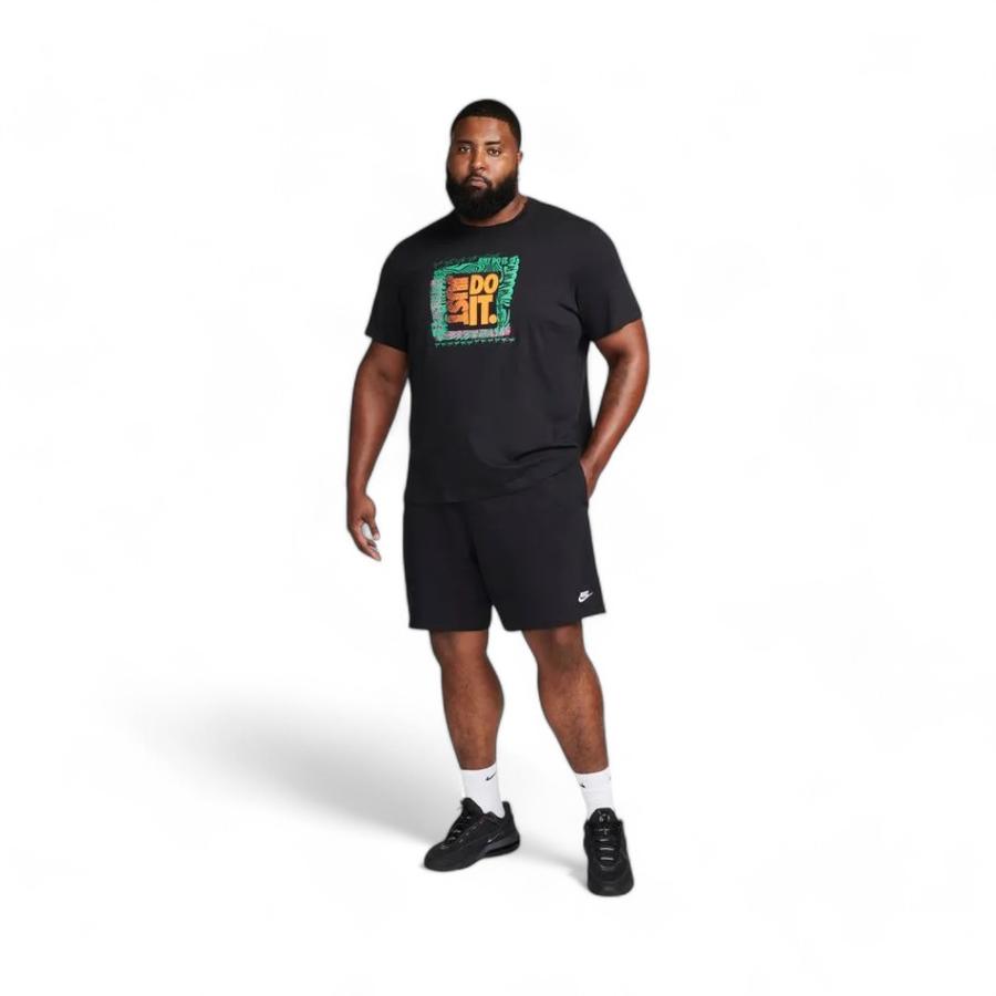 Short Deportivo Hombre Nike Club Negro