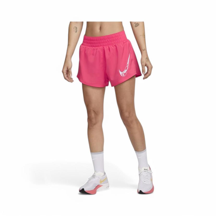 Shorts Running Mujer Nike One Swoosh Rosado