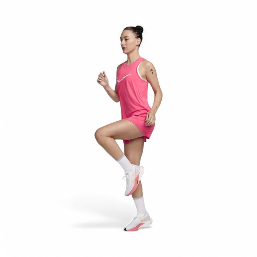 Shorts Running Mujer Nike One Swoosh Rosado