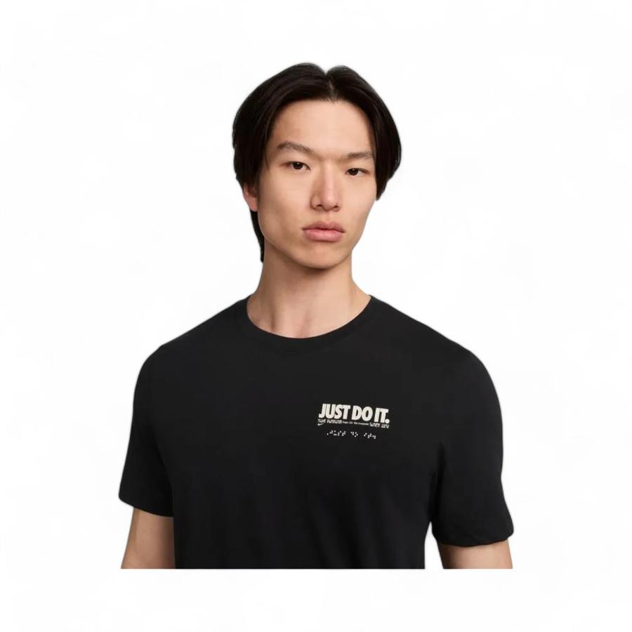 Polera Hombre Nike Dri.Fit Running Negro