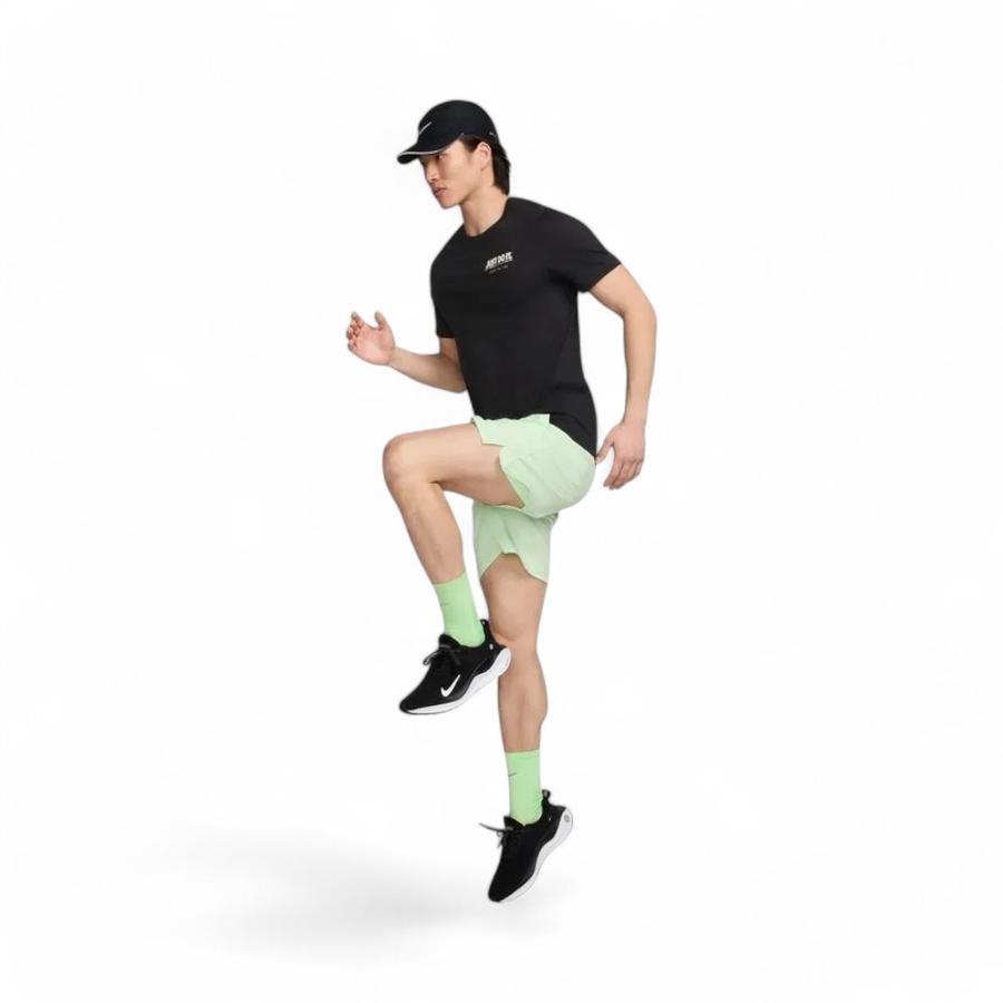 Polera Hombre Nike Dri.Fit Running Negro